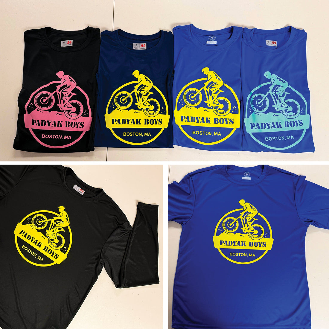 Another round of biking jerseys for the Padyak Boys.