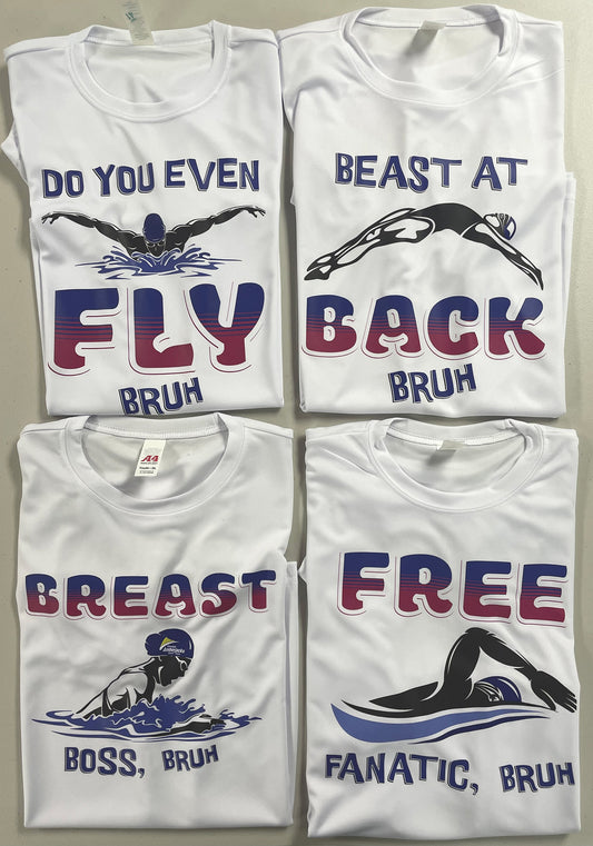 Swim Relay Team Custom Tees