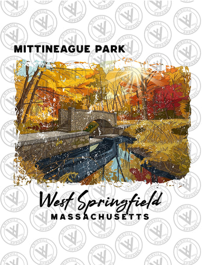 WS Landmarks - Mittineague Park (Stone Bridge)
