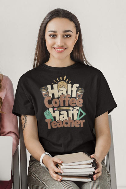 Half Coffee - Half Teacher - 01